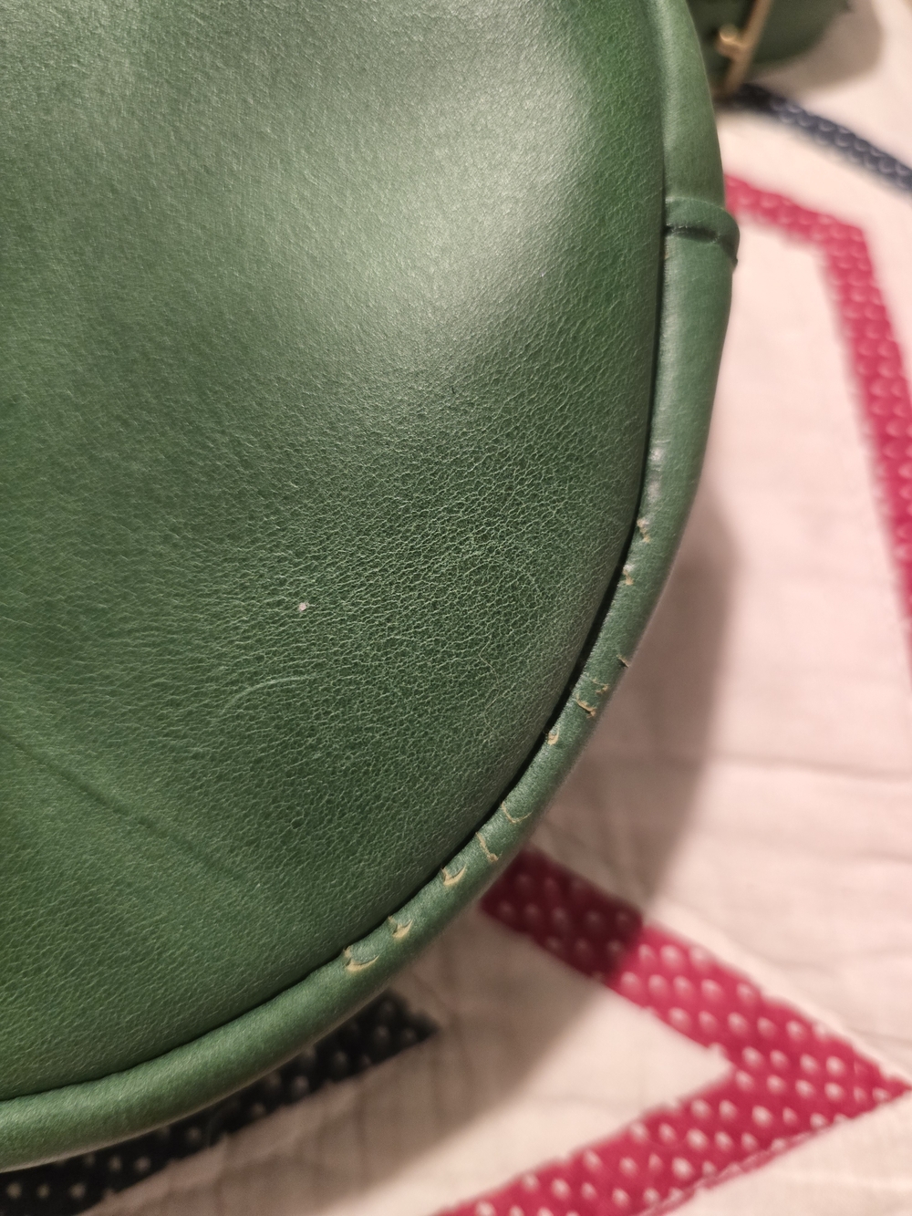Portland Leather Small Cowboy Mint Circle - Picture 5 of 8